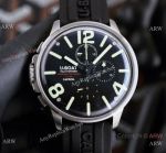 Japan Replica U-Boat Capsoil Titanio Limited Edition Chrono Watch 45mm Black Rubber Strap